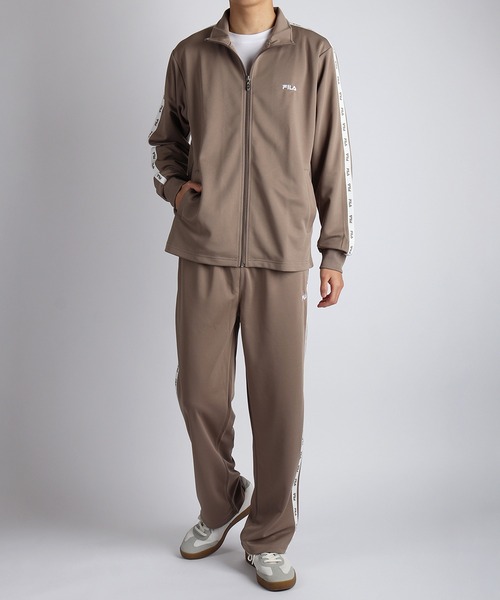 FILA（フィラ） ジャージ スムースジャージ テープ付きジャージ