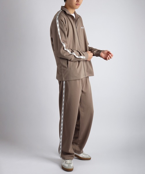 FILA（フィラ） ジャージ スムースジャージ テープ付きジャージ