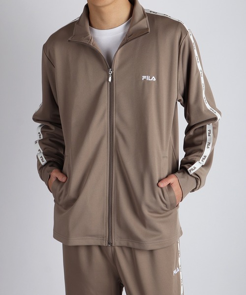 FILA（フィラ） ジャージ スムースジャージ テープ付きジャージ