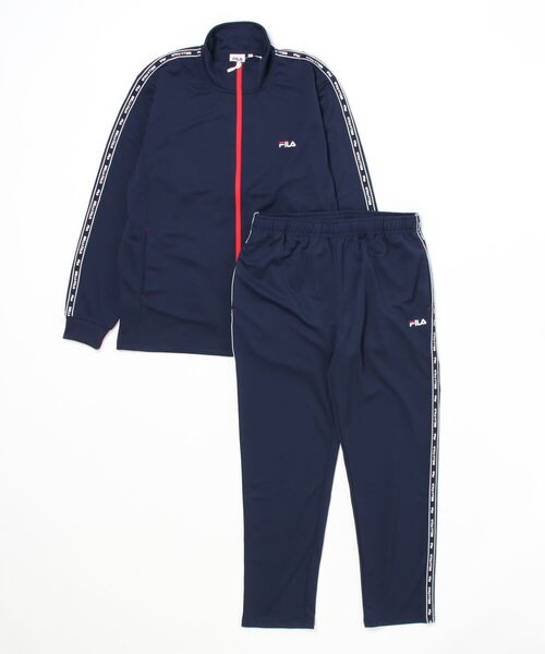 FILA（フィラ） ジャージ スムースジャージ テープ付きジャージ