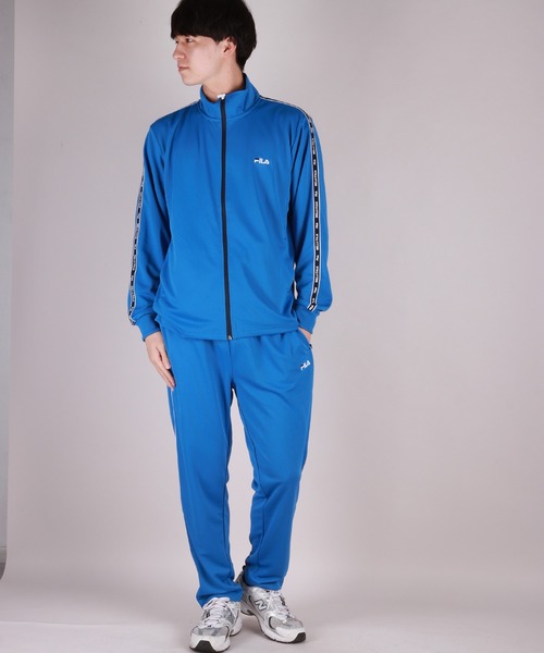 FILA（フィラ） ジャージ スムースジャージ テープ付きジャージ