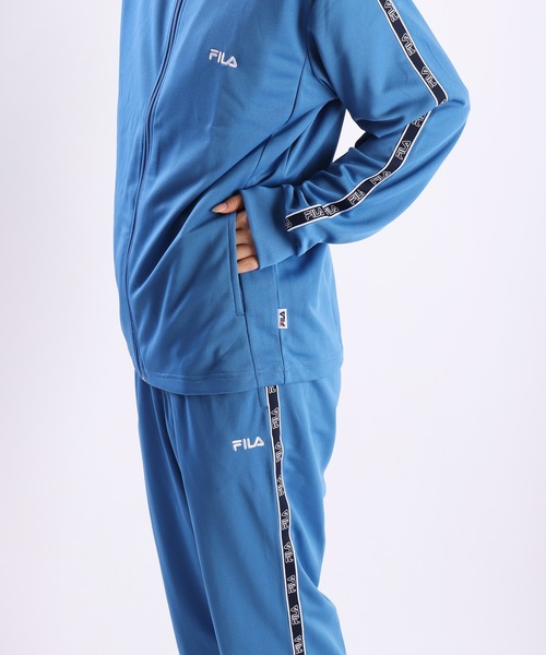 FILA（フィラ） ジャージ スムースジャージ テープ付きジャージ