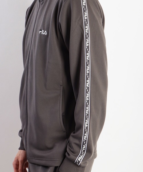 FILA（フィラ） ジャージ スムースジャージ テープ付きジャージ