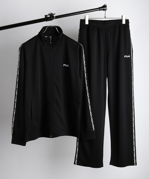 FILA（フィラ） ジャージ スムースジャージ テープ付きジャージ