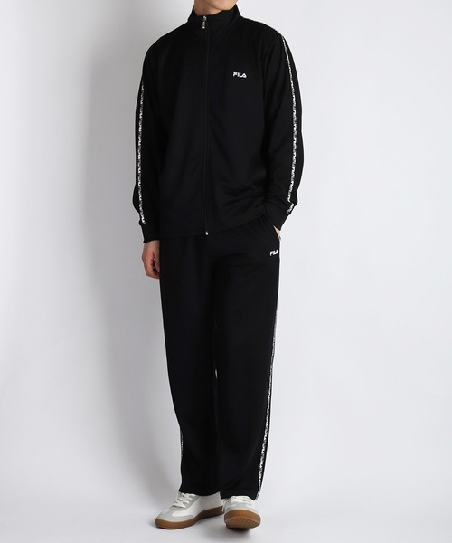 FILA（フィラ） ジャージ スムースジャージ テープ付きジャージ