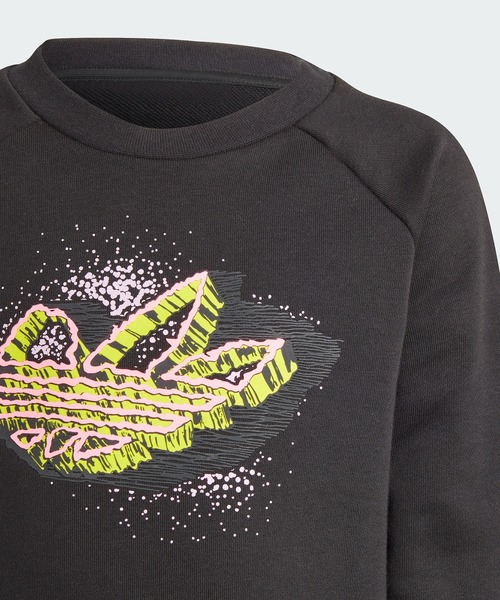 adidas ジャージ グラフィック クルーネック セットアップ