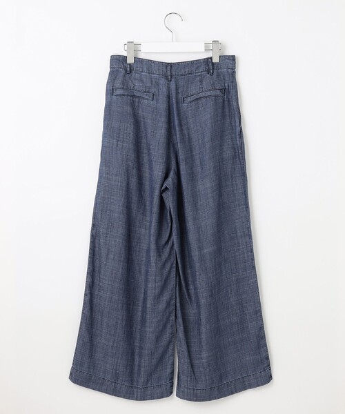 新品　自由区　テンセルリネンデニム スカート 44 大きいサイズ　麻混 新品 自由区 テンセルリネンデニム スカート 44 大きいサイズ 麻