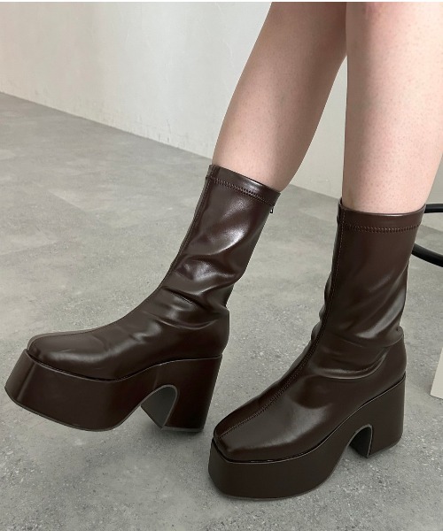 PAGEBOY ストレッチチャンキーヒール 楽天市場】【SALE／37%OFF】(W)ストレッチチャンキーヒール
