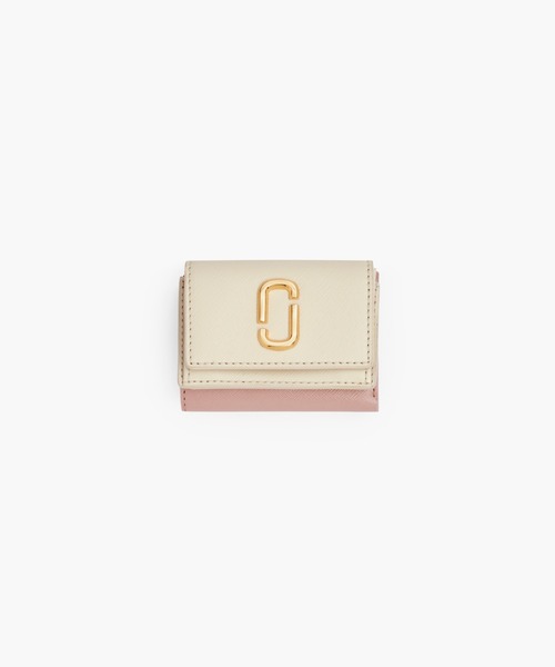 MARC JACOBS / THE SNAPSHOT MINI TRIFOLD/レザー/PNK/レディース MARC JACOBS（マーク・ジェイコブス） 財布 THE UTILITY SNAPSHOT MINI