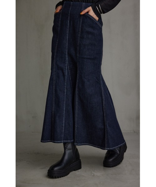 AZUL BY MOUSSY（アズールバイマウジー） デニムスカート デニム