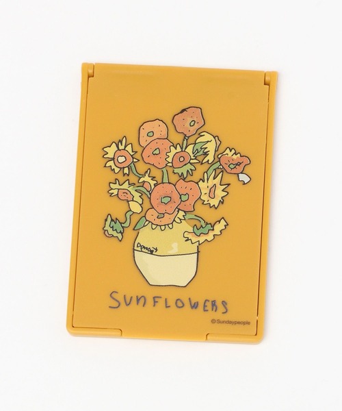 LAKOLE（ラコレ） コンパクトミラー 「世界の名作」折りたたみミラー