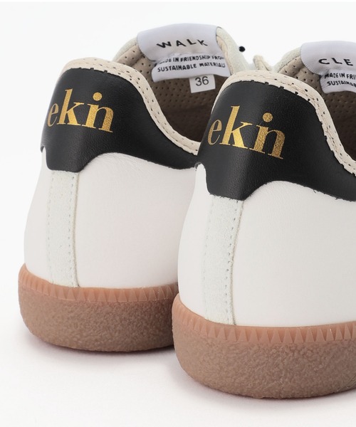 【関税込み】ekn ブラック Tsuga スニーカー ekn スニーカー TSUGA/ツガ (UNISEX) レディース メンズ