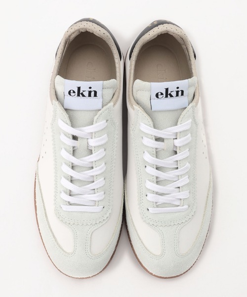 【関税込み】ekn ブラック Tsuga スニーカー ekn スニーカー TSUGA/ツガ (UNISEX) レディース メンズ