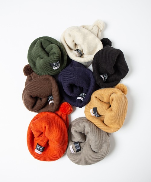 RACAL（ラカル） ニット帽 ニットキャップ Pon-Pon Knit Watch