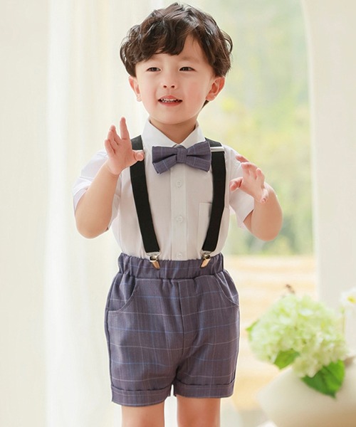 DAY CLOSET セットアップ 入学式 入園式 キッズスーツ 半袖シャツ+