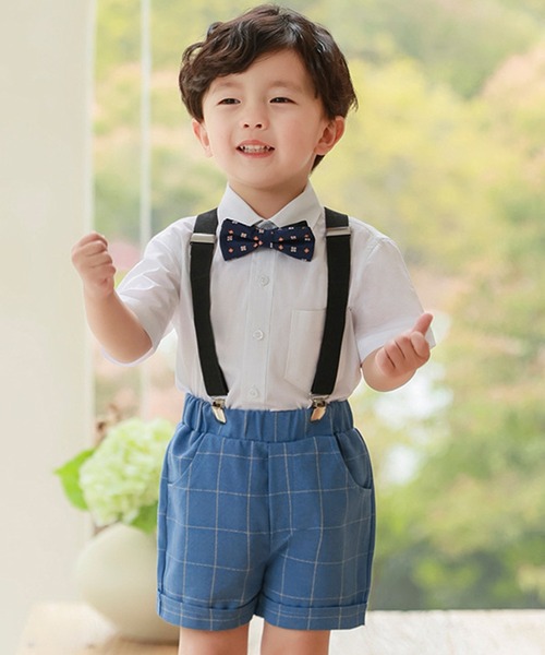 DAY CLOSET セットアップ 入学式 入園式 キッズスーツ 半袖シャツ+