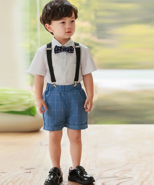 DAY CLOSET セットアップ 入学式 入園式 キッズスーツ 半袖シャツ+