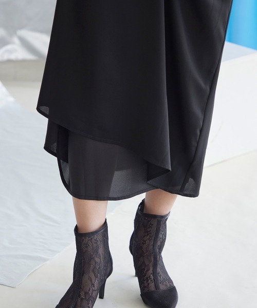セレモニースーツ セットアップ 喪服・礼服｜日本製生地｜洗える｜防しわ（イージーケア）｜スタンドカラー｜ジャガード｜ワンピース｜「Callarus」_20