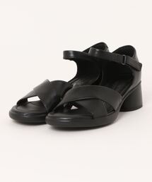 ecco サンダル エコー ウィメンズ 本革 ストラップ スカルプ