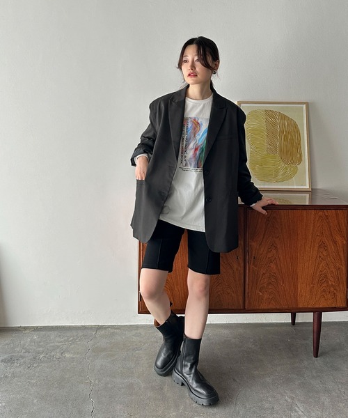feepur パンツ カットリブバイカーパンツ レディース : ZOZOTOWN