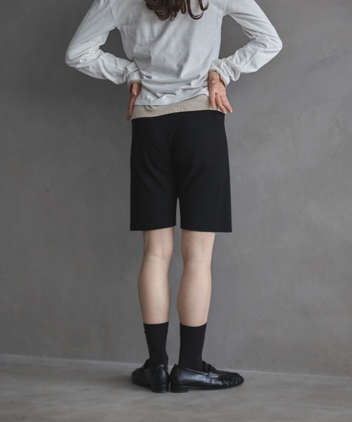 feepur（フェピュール） パンツ カットリブバイカーパンツ レディース