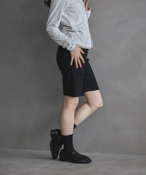 feepur（フェピュール） パンツ カットリブバイカーパンツ レディース