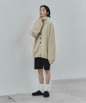 ハーフパンツ パンツ 短パン カットリブバイカ...の詳細画像5