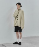 ハーフパンツ パンツ 短パン カットリブバイカ...の詳細画像2