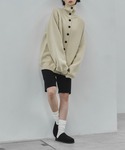 ハーフパンツ パンツ 短パン カットリブバイカ...の詳細画像1
