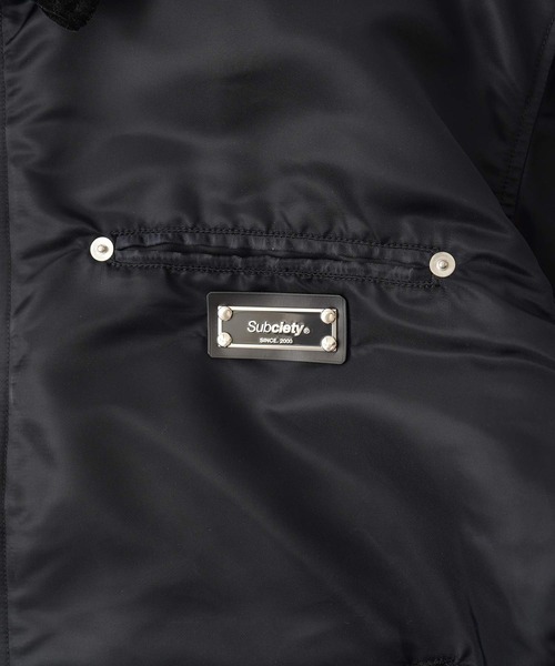 Subciety（サブサエティ） ブルゾン アウター FLIGHT NYLON WORK JKT