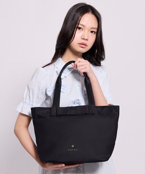 TOCCA（トッカ） トートバッグ RIBBON BRICK A4TOTE トートバッグ