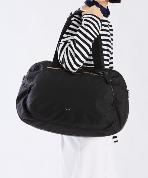 agnes b.（アニエスベー） ボストンバッグ ナイロンボストンバッグ