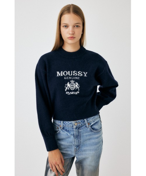 MOUSSY ニット セーター 「WEB限定」JACQUARD ニットトップス