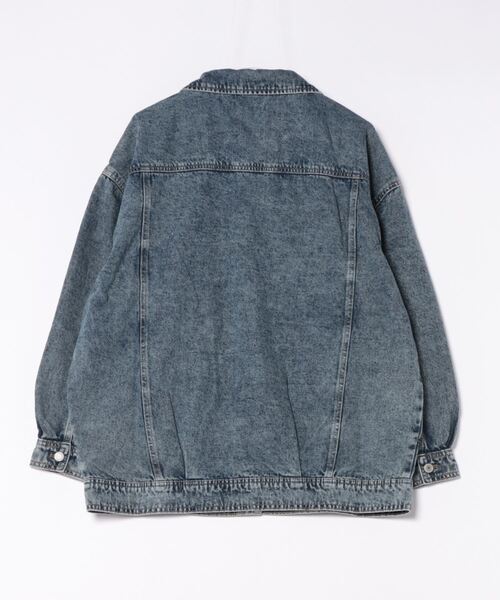デニムジャケット gジャン 「オーバーサイズ×ドロップショルダー