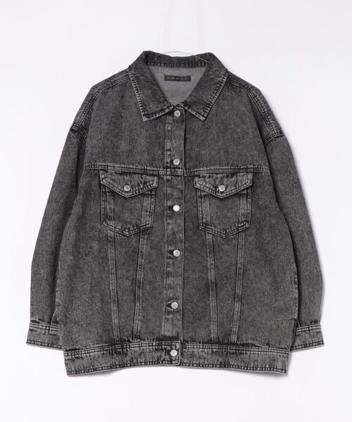 デニムジャケット gジャン 「オーバーサイズ×ドロップショルダー