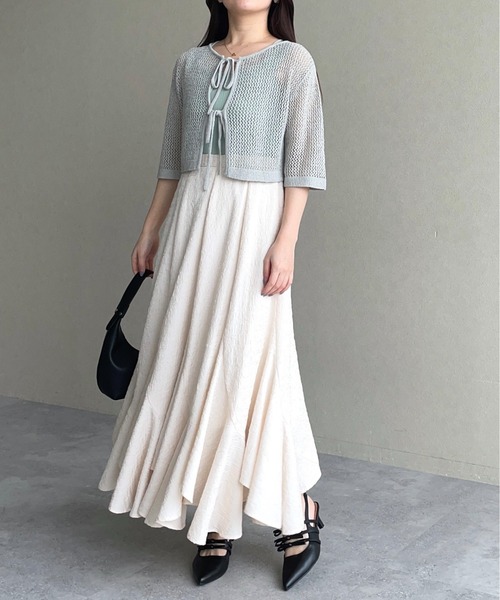 mysty woman シャーリングエスカルゴスカート2 mysty woman｜シャーリングエスカルゴスカート2 | Rakuten