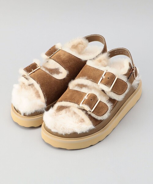 MOHI（モヒ） サンダル AFELPADO MUTON／ムートンサンダル レディース