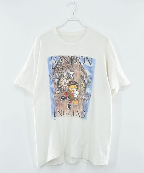 VINTAGE tシャツ 「ヴィンテージ古着」90's Garfield “LONDON