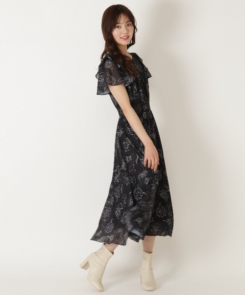 ウィルセレクション   ワンピース セール】ラッフルフレアワンピース(505763880) | ウィル