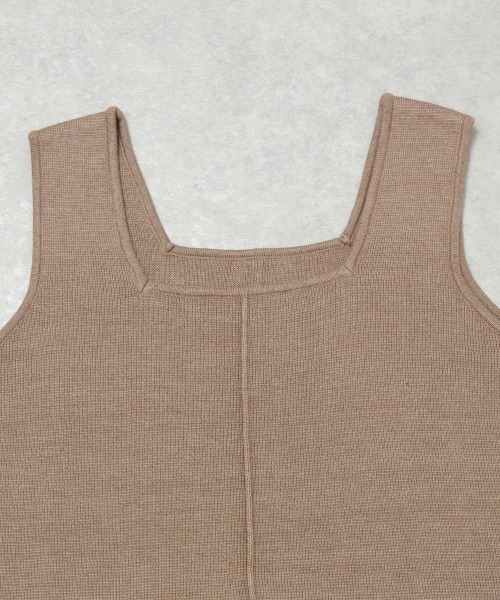 未使用ミラノリブAラインニットコート ワンピース ミラノリブIラインニットワンピース : ZOZOTOWN