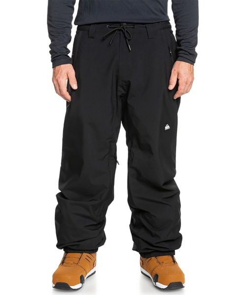QUIKSILVER ウェア パンツ 男女兼用 Mサイズ チャコール グレー Quiksilver 24-25 スノー クイックシルバー スノーウェア SNOW