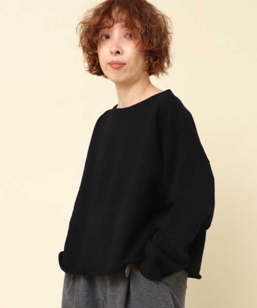 tシャツ M2339 モールインレイショートプルオーバー レディース