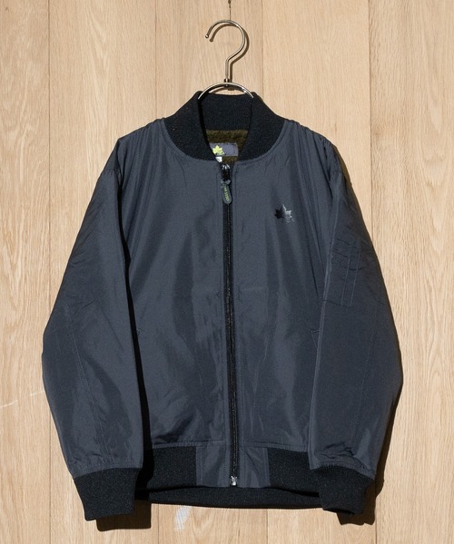 BOSS　MA-1ボマージャケット ロゴ入りハンガーおまけ付き LOGOS（ロゴス） ma1 ma-1 「30」「LOGOS/ロゴス」撥水ポリエステル