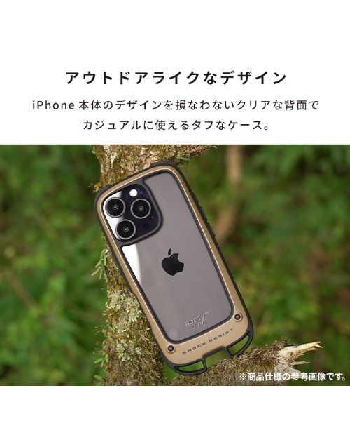 ROOT CO. スマホケース iPhone 16/16 Pro 専用 GRAVITY Shock Resist 
