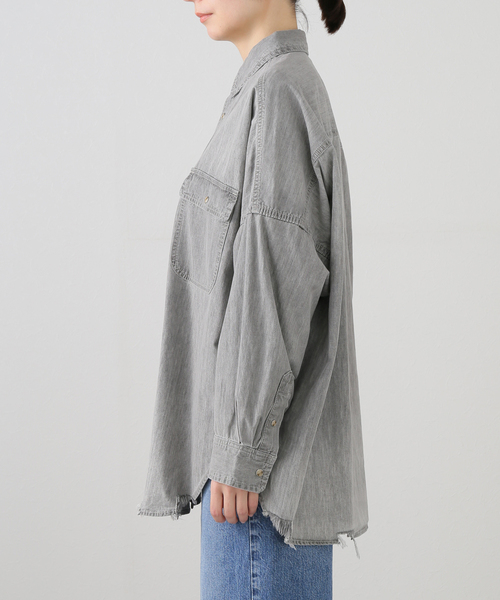 Plage - Plage Chambray シャツ plage ブラウス シャツ Chambray レディース : ZOZOTOWN Yahoo
