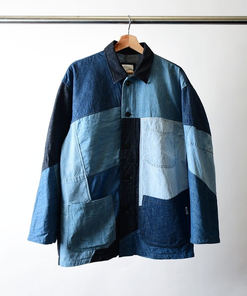 Johnbull（ジョンブル） カバーオール 「rebear by Johnbull」パッチ