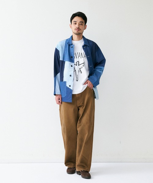 Johnbull（ジョンブル） カバーオール 「rebear by Johnbull」パッチ
