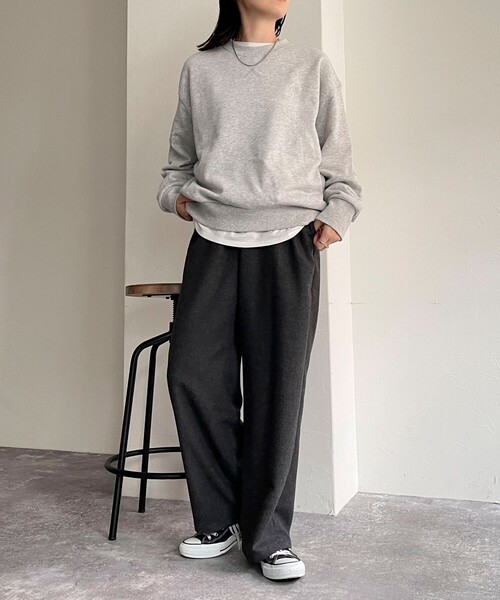 fredy emue（フレディエミュ） パンツ ウール混ウォッシャブルイージー