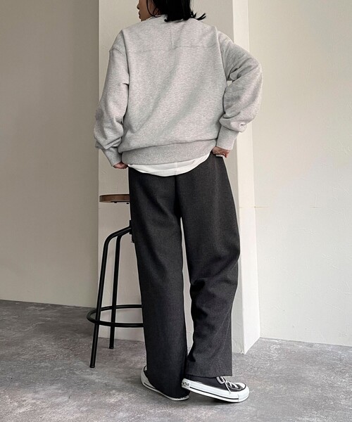 fredy emue（フレディエミュ） パンツ ウール混ウォッシャブルイージー