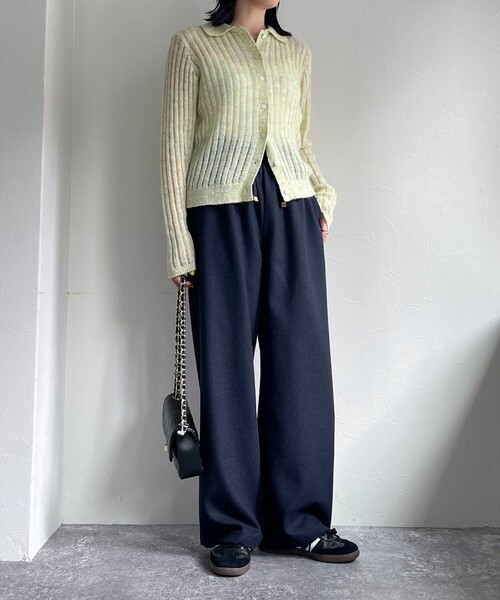 CN＊ご希望額コメントにて承ります＊フォクシー カシミヤ ウール混パンツ カシミヤブレンド チェックマフラー｜ファッション雑貨｜ニコル公式